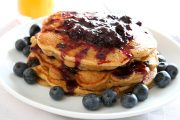 Blueberry Pancakes