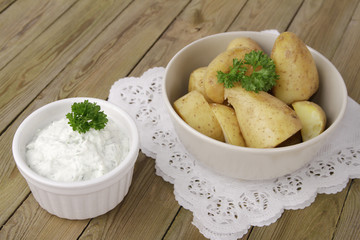 kartoffeln mit quark
