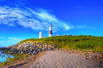 Fototapeta na wymiar Montauk Lighthouse