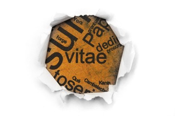Vitae paper hole