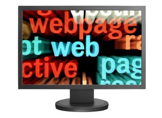 Webpage screen