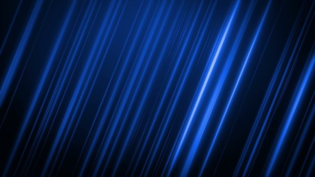 Blue diagonal lines gently pulsate and move.