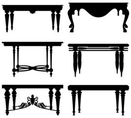 Antique Ancient Classic Table Design