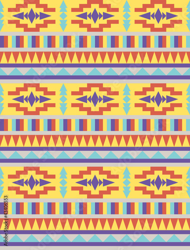 Seamless aztec style pattern #1