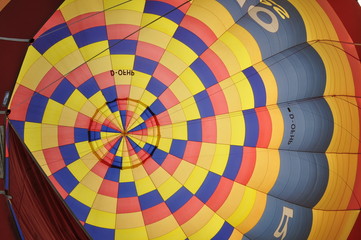 Ballonfahren in Bayern, DE, Sep. 2011