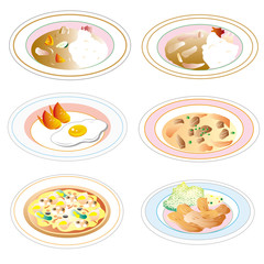 カレーライス、他