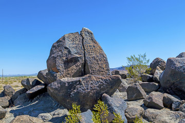 Petroglyph Site, Near Gila Bend, Arizona