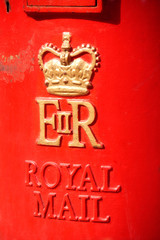 Traditional British Postbox