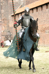 Knight on horse
