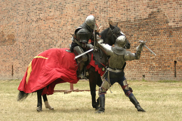 Knight on horse