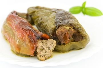 peppers stuffed with ground beef