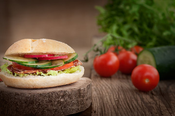 Delicious sandwich