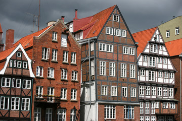 Alte Häuser in Hamburg
