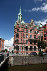 Fototapeta premium Speicherstadt w Hamburgu