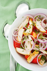Chicken and Tomato Salad