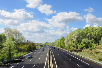 Autoroute française - Highway in France