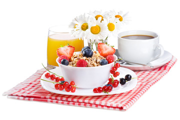 Breakfast with cereals