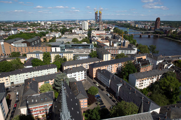 Fototapeta premium Landscape of Frankfurt