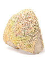 marcasite mineral isolated on a white background