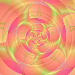 Spinning in Pink and Yellow