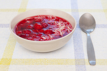 Fruit soup