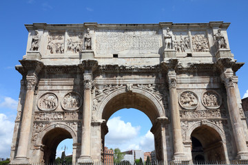 Rome, Italy - Arch of Constantine