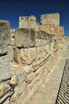 Inner part of old Jerusalem wall.