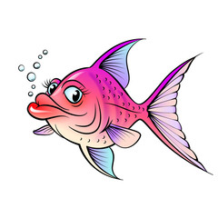 Cartoon fish