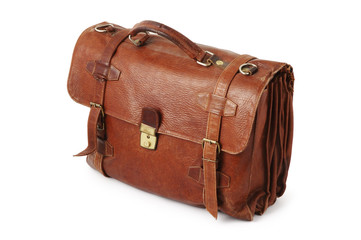 Briefcase Brown Leather