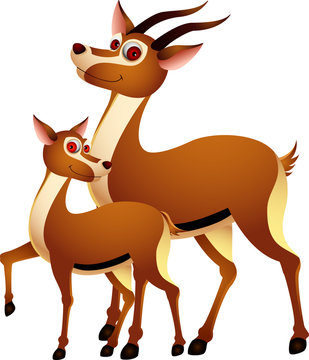 adult cartoons funny deer with his son