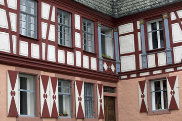 Fachwerkhaus in Assmannshausen,Rheinga,Deutschland