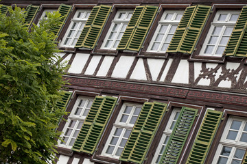 Fachwerkhaus in Kaub, Rheingau, Deutschland