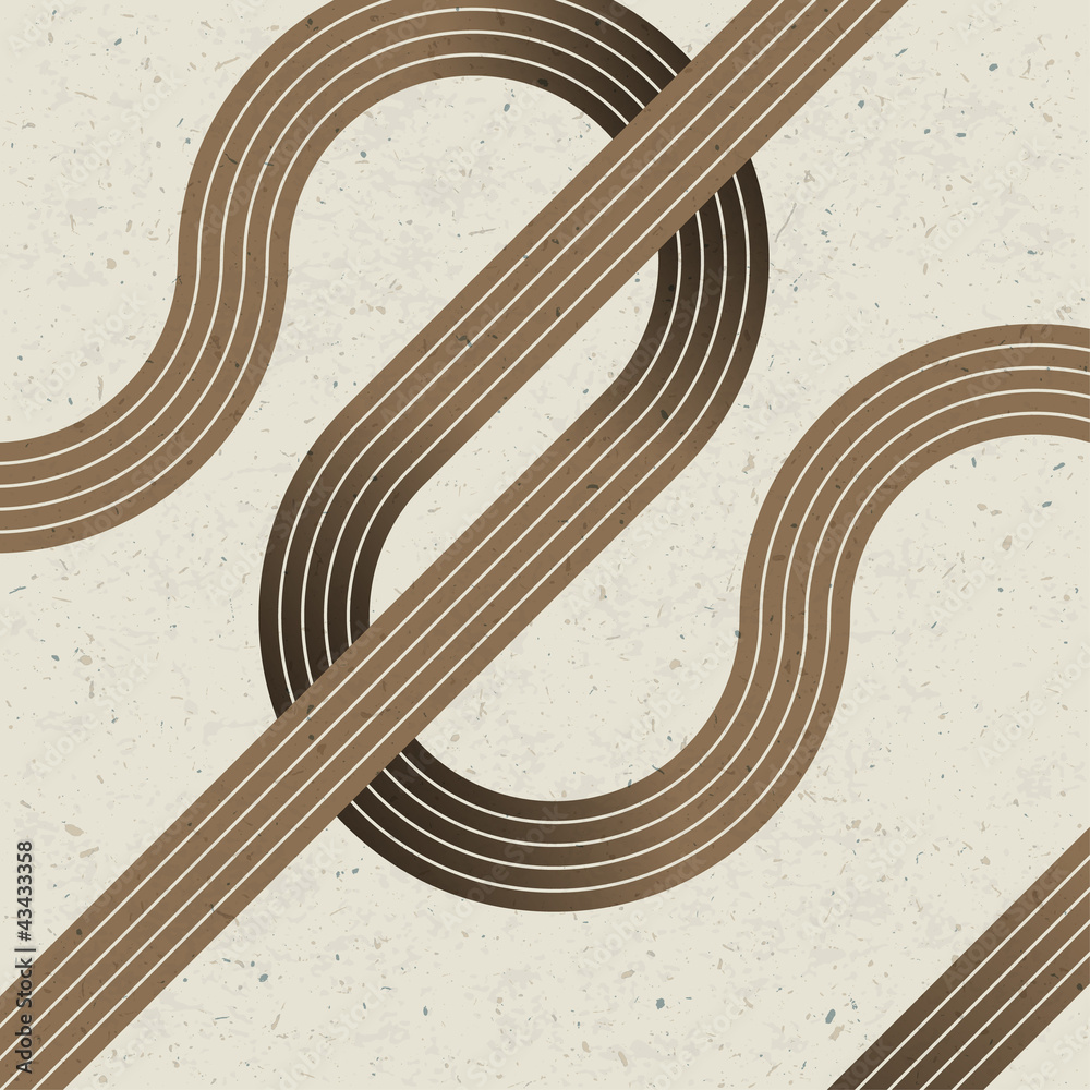 Aufkleber intersecting lines. retro background, vector, eps10.