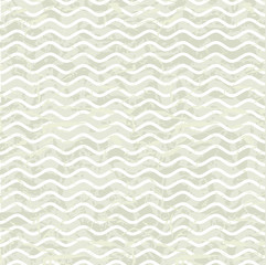Seamless wave hand drawn pattern. Abstract vintage background.
