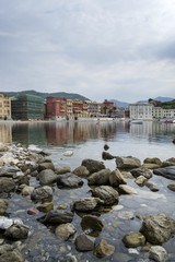 Baia del  silenzio a Sestri Levante,   Liguria, Italia