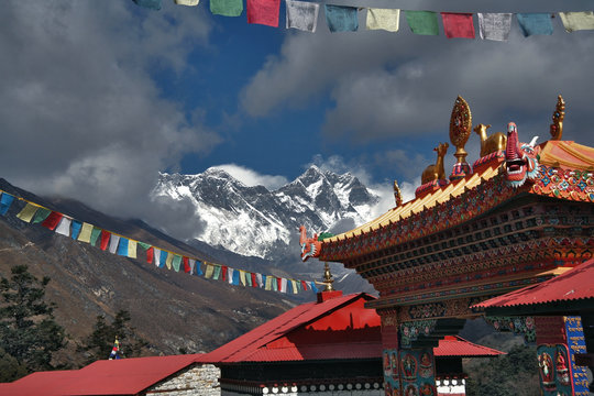 Kloster in Tenboche, Nepal