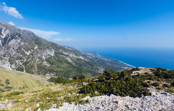 Summer  Llogara pass (Albania)