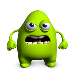 cartoon alien