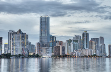 Obraz na płótnie Canvas HDR of Miami