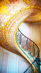 Imperial Stairs Melk Abbey, Austria
