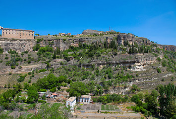 Fototapeta na wymiar Cuenca in Castille La Mancha, Spain.