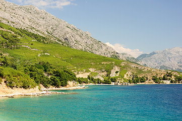 Chorwacja Biokovo i morze