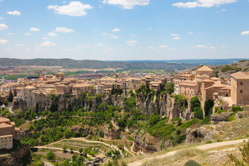 Fototapeta na wymiar Cuenca in Castille La Mancha, Spain.