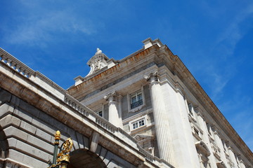 Obraz premium Palacio Real in Madrid, Spain