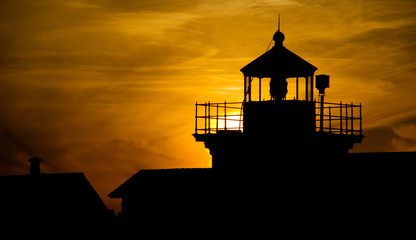 Point Lighthouse Sunset