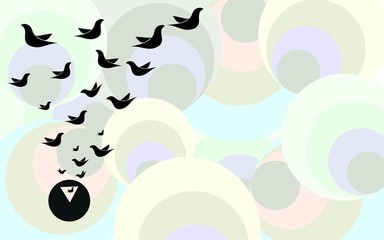 Obraz premium Freedom Birds