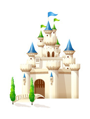 Fototapeta vector icon castle obraz