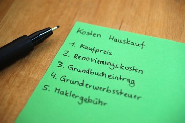 Kosten Hauskauf