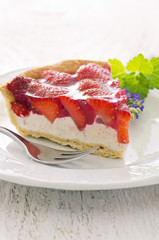 Erdbeerkuchen