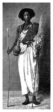 Man portrait : traditional African